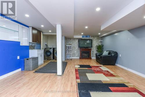200 Winners Circle, Brampton, ON - Indoor With Fireplace
