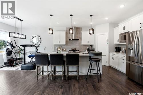206 Kenaschuk Union, Saskatoon, SK - Indoor Photo Showing Kitchen With Upgraded Kitchen