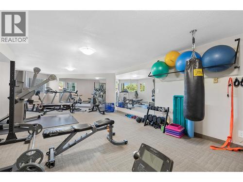 735 Cook Road Unit# 104C, Kelowna, BC - Indoor Photo Showing Gym Room