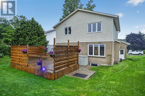Private Back Deck - 388 Brock Street, Brockville, ON - Outdoor With Deck Patio Veranda With Exterior