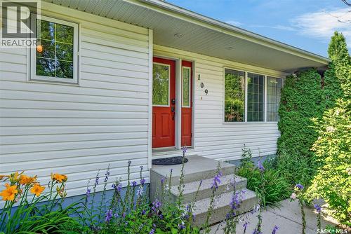 109 1St Avenue E, Vanscoy, SK - Outdoor With Deck Patio Veranda With Exterior