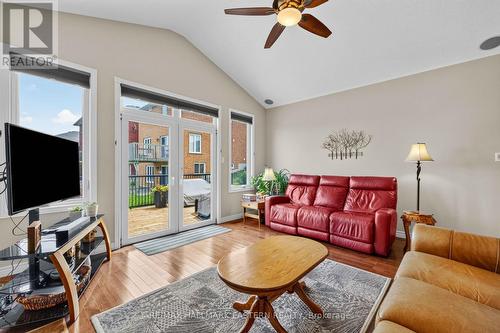 Patio doors to deck - 2552 Denure Drive, Peterborough (Monaghan Ward 2), ON - Indoor Photo Showing Living Room