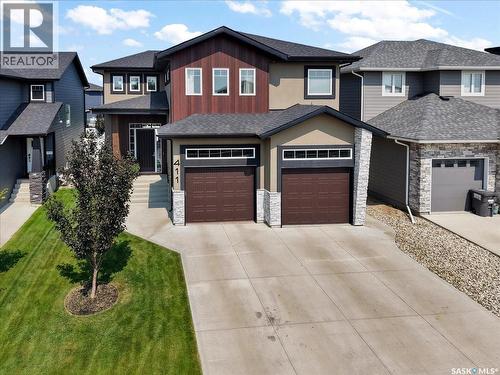 411 Dagnone Terrace, Saskatoon, SK - Outdoor With Facade