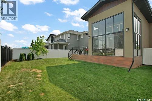 411 Dagnone Terrace, Saskatoon, SK - Outdoor With Deck Patio Veranda