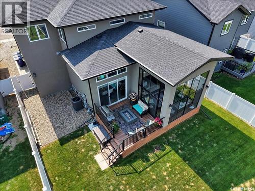 411 Dagnone Terrace, Saskatoon, SK - Outdoor With Deck Patio Veranda