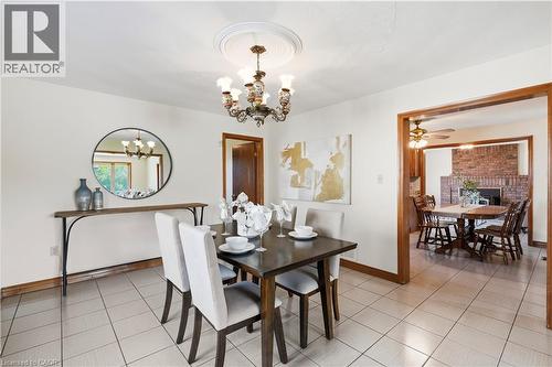 18 Marcel Place, Hamilton, ON - Indoor Photo Showing Dining Room