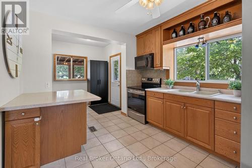 2 Herlan Avenue, Kitchener, ON - Indoor Photo Showing Kitchen With Double Sink