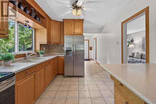 2 Herlan Avenue, Kitchener, ON - Indoor Photo Showing Kitchen With Double Sink