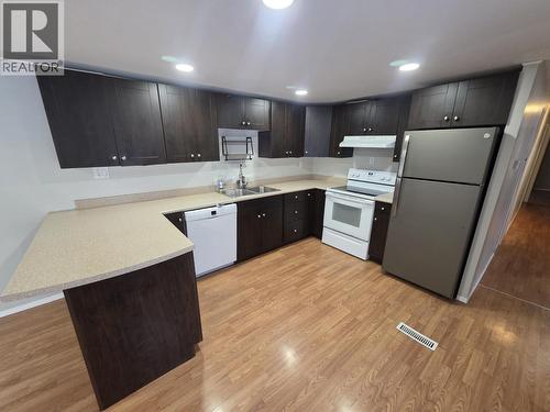 3988 Walker Street, Terrace, BC - Indoor Photo Showing Kitchen With Double Sink