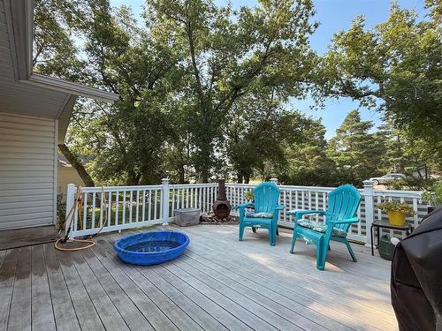 256 1St Avenue W, Souris, MB - Outdoor With Deck Patio Veranda