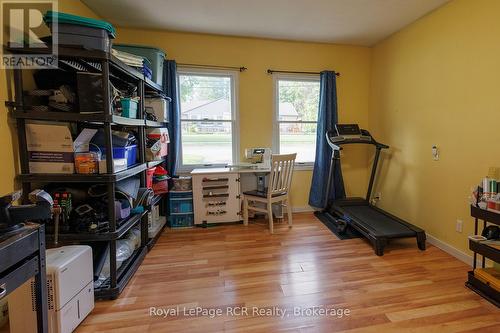 4th bedroom or rec room? - 223 Division Street, South Bruce Peninsula, ON - Indoor Photo Showing Gym Room