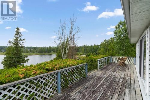 263 Eagle Road, Northern Bruce Peninsula, ON - Outdoor With Body Of Water With Deck Patio Veranda