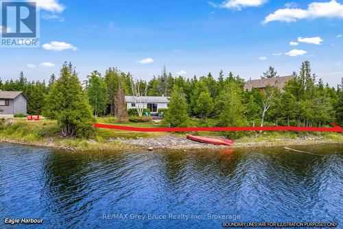 263 Eagle Road, Northern Bruce Peninsula, ON - Outdoor With Body Of Water With View
