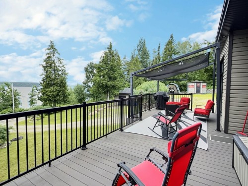 Patio - 886 Ch. Du Royaume-Des-Cèdres, Saint-Bruno-De-Guigues, QC - Outdoor With Exterior