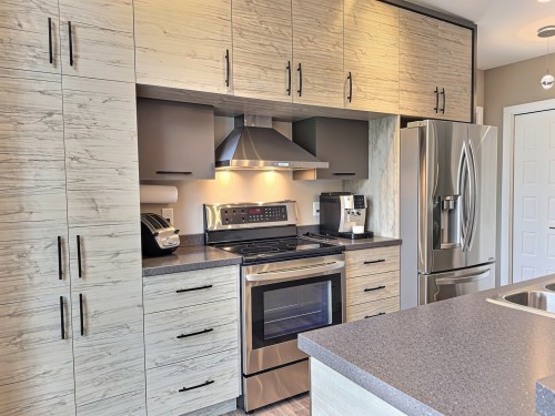 Kitchen - 886 Ch. Du Royaume-Des-Cèdres, Saint-Bruno-De-Guigues, QC - Indoor Photo Showing Kitchen With Upgraded Kitchen