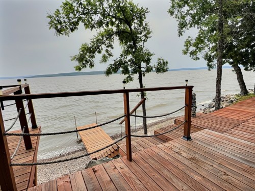 Waterfront - 886 Ch. Du Royaume-Des-Cèdres, Saint-Bruno-De-Guigues, QC - Outdoor With Body Of Water With View