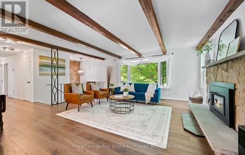 7462 15 Side Road, Halton Hills, ON - Indoor With Fireplace
