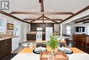 Open concept kitchen/dining/living room - 5818 Victoria Park Road, Ramara, ON  - Indoor 