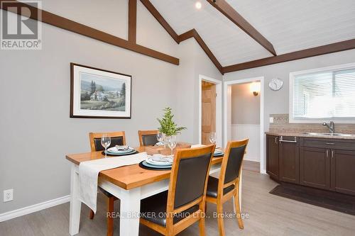 Open concept kitchen/dining/living room - 5818 Victoria Park Road, Ramara, ON - Indoor Photo Showing Dining Room