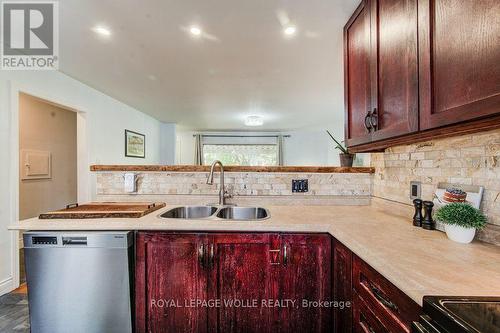 17 Crestwood Avenue, Kitchener, ON - Indoor Photo Showing Kitchen With Double Sink