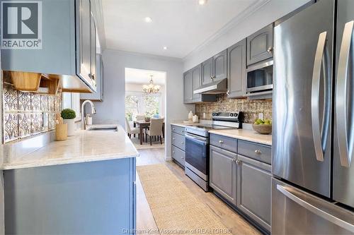 6121 Emerson Avenue, Comber, ON - Indoor Photo Showing Kitchen With Stainless Steel Kitchen With Upgraded Kitchen