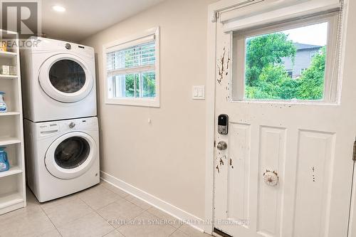 Laundry Area Lower Level - Colour Enhanced - 26 Turtleback Way, Ottawa, ON - Indoor Photo Showing Laundry Room