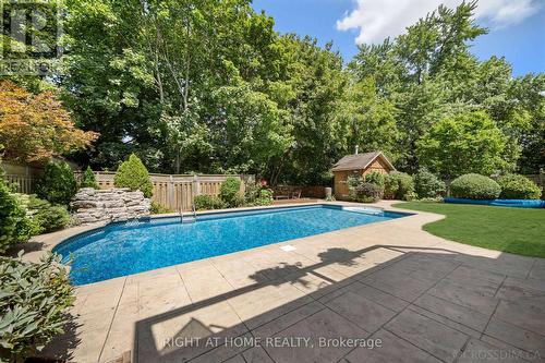 39 Grovetree Road, Toronto, ON - Outdoor With In Ground Pool With Backyard