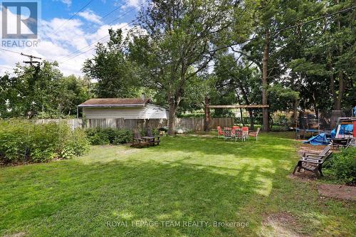 Back Yard - Large Lot - 283 Anna Avenue, Ottawa, ON - Outdoor With Backyard