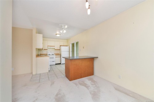 #208-949 Cloverdale Ave, Saanich, BC - Indoor Photo Showing Kitchen