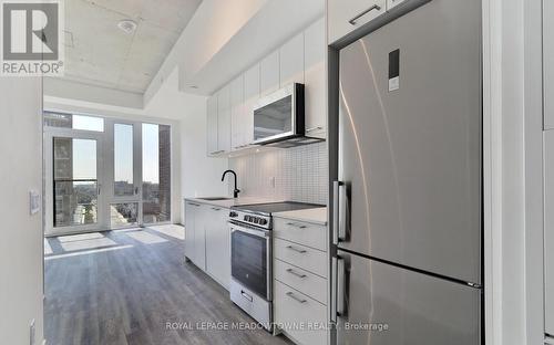 712 - 1808 St. Clair Avenue W, Toronto, ON - Indoor Photo Showing Kitchen With Stainless Steel Kitchen With Upgraded Kitchen