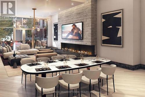 712 - 1808 St. Clair Avenue W, Toronto, ON - Indoor Photo Showing Dining Room