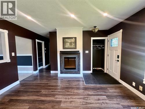 104 Johnston Crescent, Canora, SK - Indoor With Fireplace