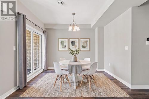 Virtually Staged - 13 Aqua Lane, Hamilton, ON - Indoor Photo Showing Dining Room
