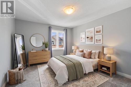 Virtually Staged - 13 Aqua Lane, Hamilton, ON - Indoor Photo Showing Bedroom