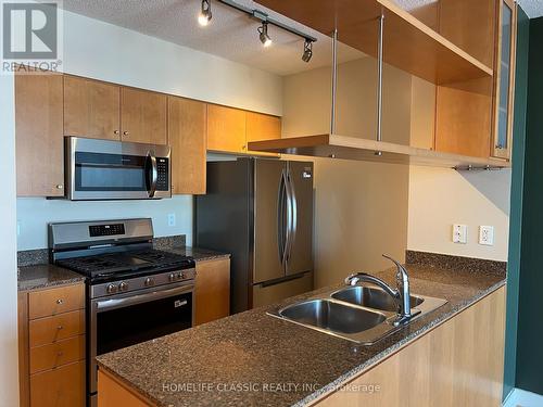 3508 - 10 Navy Wharf Court, Toronto, ON - Indoor Photo Showing Kitchen With Double Sink
