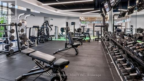 3508 - 10 Navy Wharf Court, Toronto, ON - Indoor Photo Showing Gym Room