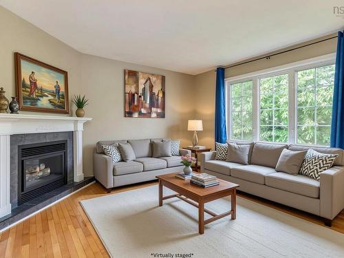 1 Jeep Crescent, Eastern Passage, NS - Indoor Photo Showing Living Room With Fireplace