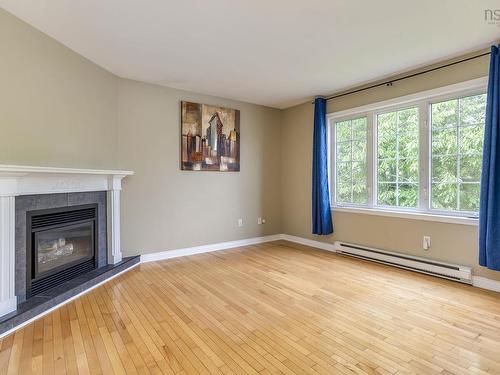 1 Jeep Crescent, Eastern Passage, NS - Indoor Photo Showing Living Room With Fireplace