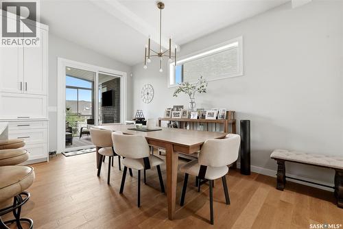 4602 Chuka Drive, Regina, SK - Indoor Photo Showing Dining Room