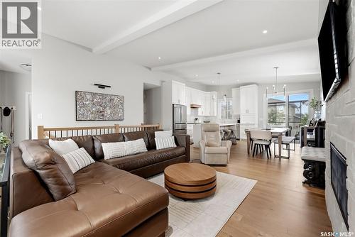 4602 Chuka Drive, Regina, SK - Indoor Photo Showing Living Room