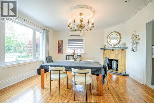 777 Front Road North, Amherstburg, ON - Indoor Photo Showing Dining Room With Fireplace