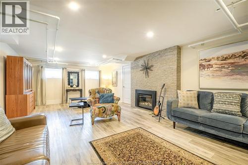 777 Front Road North, Amherstburg, ON - Indoor Photo Showing Living Room With Fireplace