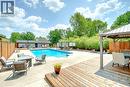777 Front Road North, Amherstburg, ON  - Outdoor With In Ground Pool With Deck Patio Veranda With Backyard 
