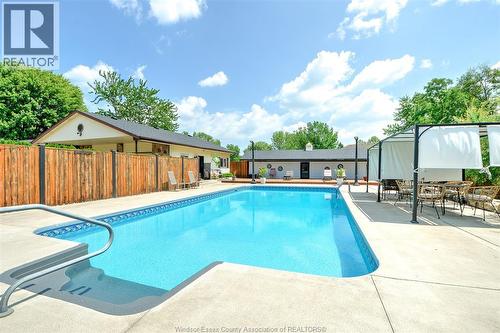 777 Front Road North, Amherstburg, ON - Outdoor With In Ground Pool