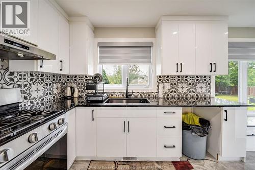 2405 Roxborough Boulevard, Windsor, ON - Indoor Photo Showing Kitchen With Double Sink