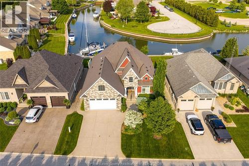 33 Montego Bay Crescent, Kingsville, ON - Outdoor With Body Of Water With Facade
