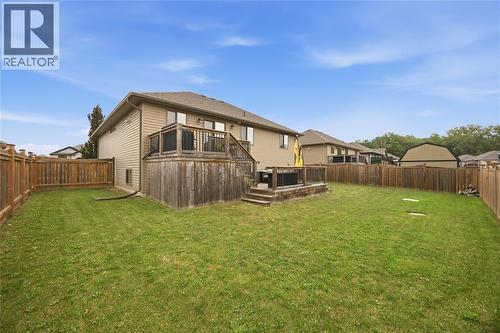 313 Citation Circle, St Clair, ON - Outdoor With Backyard