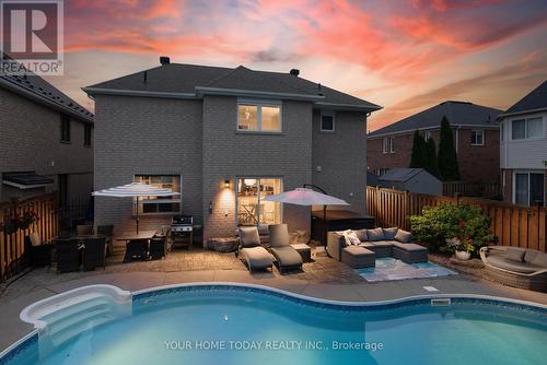 19 Mcnally Street, Halton Hills, ON - Outdoor With In Ground Pool With Deck Patio Veranda With Exterior