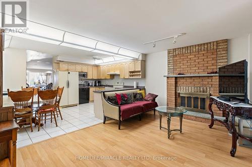 33 Torrens Avenue, Toronto, ON - Indoor With Fireplace