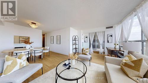 1907 - 2365 Kennedy Road, Toronto, ON - Indoor Photo Showing Living Room